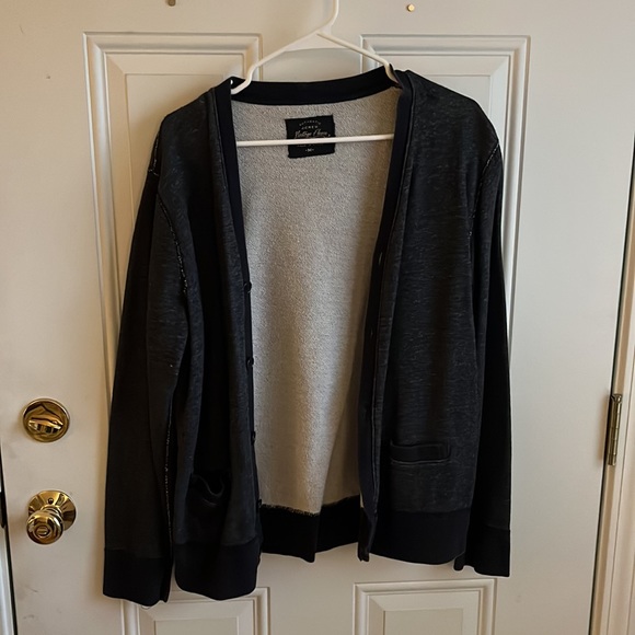 J Crew Vintage Fleece Cardigan - Picture 6 of 6